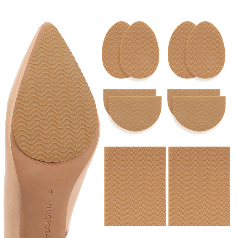 Sneaker Care Kit - แผ่นกันลื่นสำหรับรองเท้าส้นสูง ยางกันลื่น ซ่อมพื้นรองเท้า ทนทานต่อการสึกหรอ ตัดแต่งได้ตามต้องการ