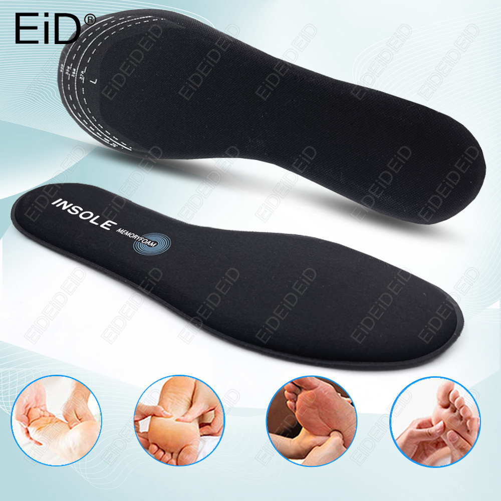 Insole Memory Foam - แผ่นรองรองเท้ากีฬาแบบนุ่มสำหรับเท้า เมมโมรี่โฟม แผ่นรองออร์โธปิดิกส์ ดูดซับแรงกระแทก ระงับกลิ่น สำหรับผู้มีอาการปวดฝ่าเท้า