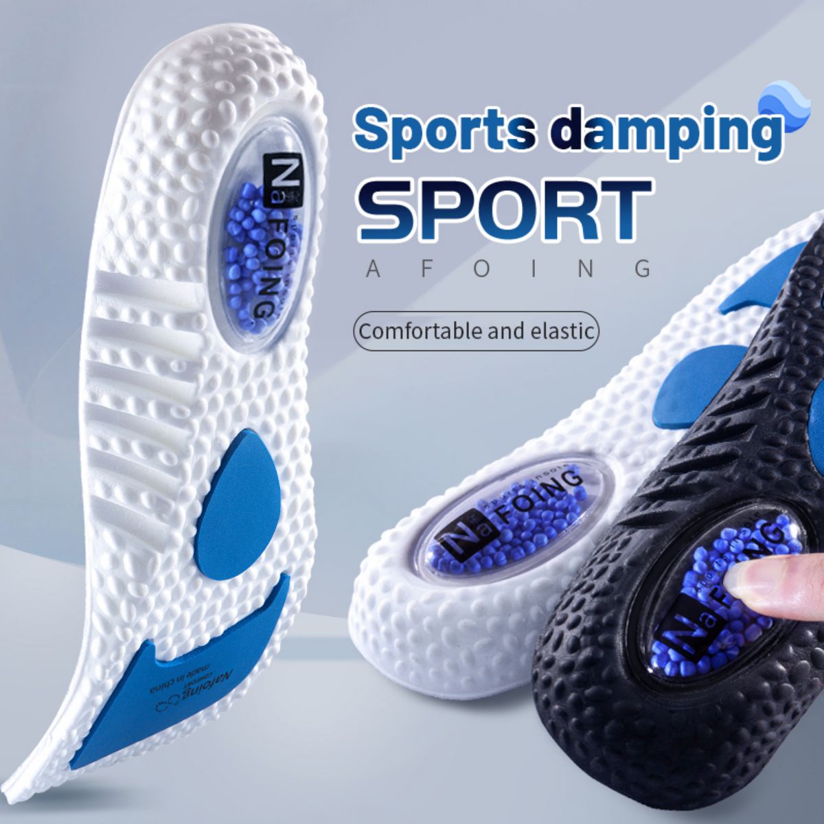 แผ่นรองในรองเท้ากีฬาดูดซับแรงก - Insole Memory Foam บทวิจารณ์และราคา