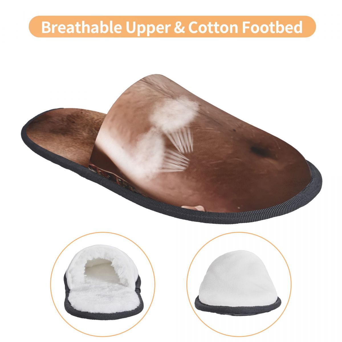 รองเท้าแตะบ้านแบบนุ่มสบายลายตล - Insole Memory Foam บทวิจารณ์และราคา