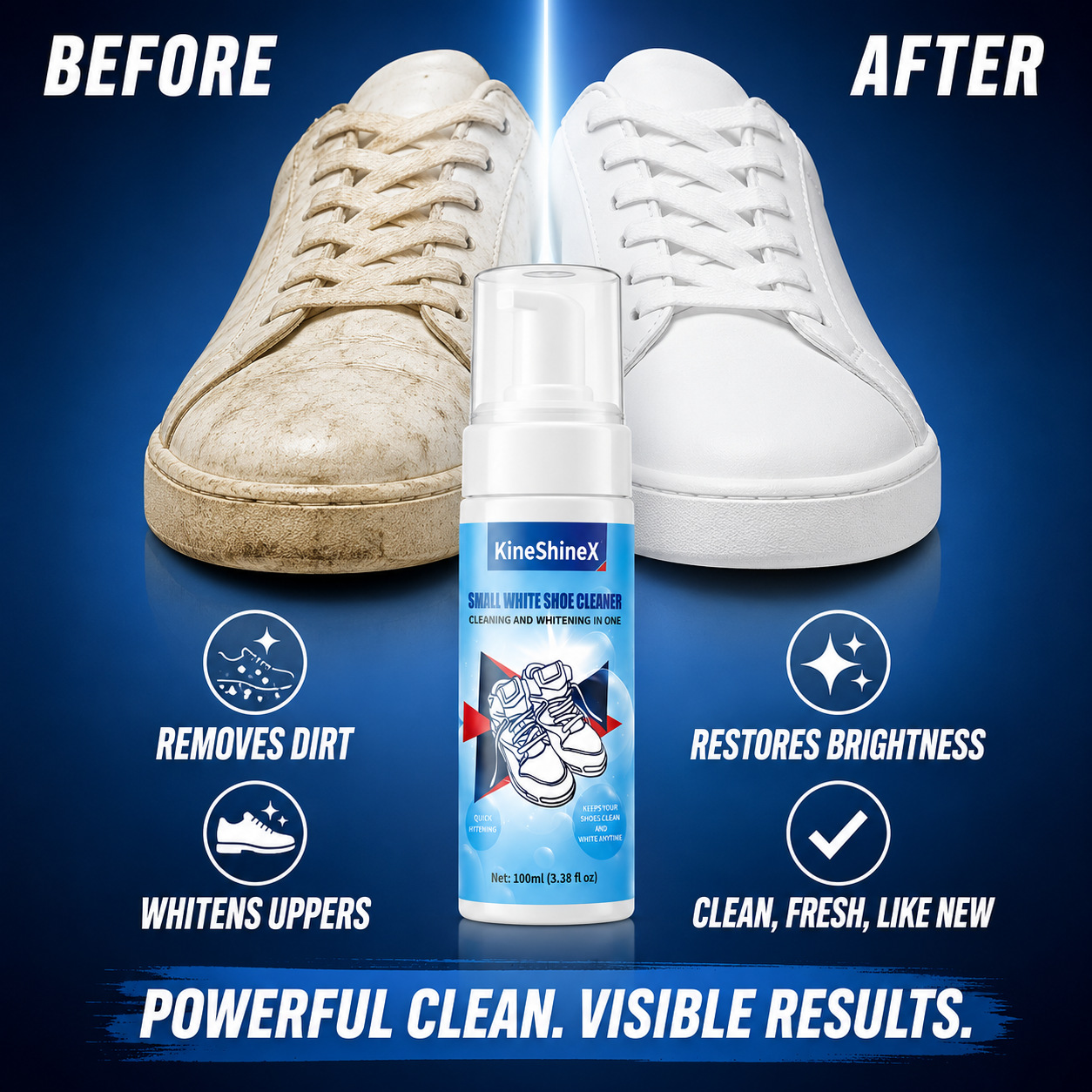 ชุดทำความสะอาดรองเท้า Gihen โฟ - Sneaker Care Kit บทวิจารณ์และราคา